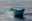 empty boat on the Central Mediterranean